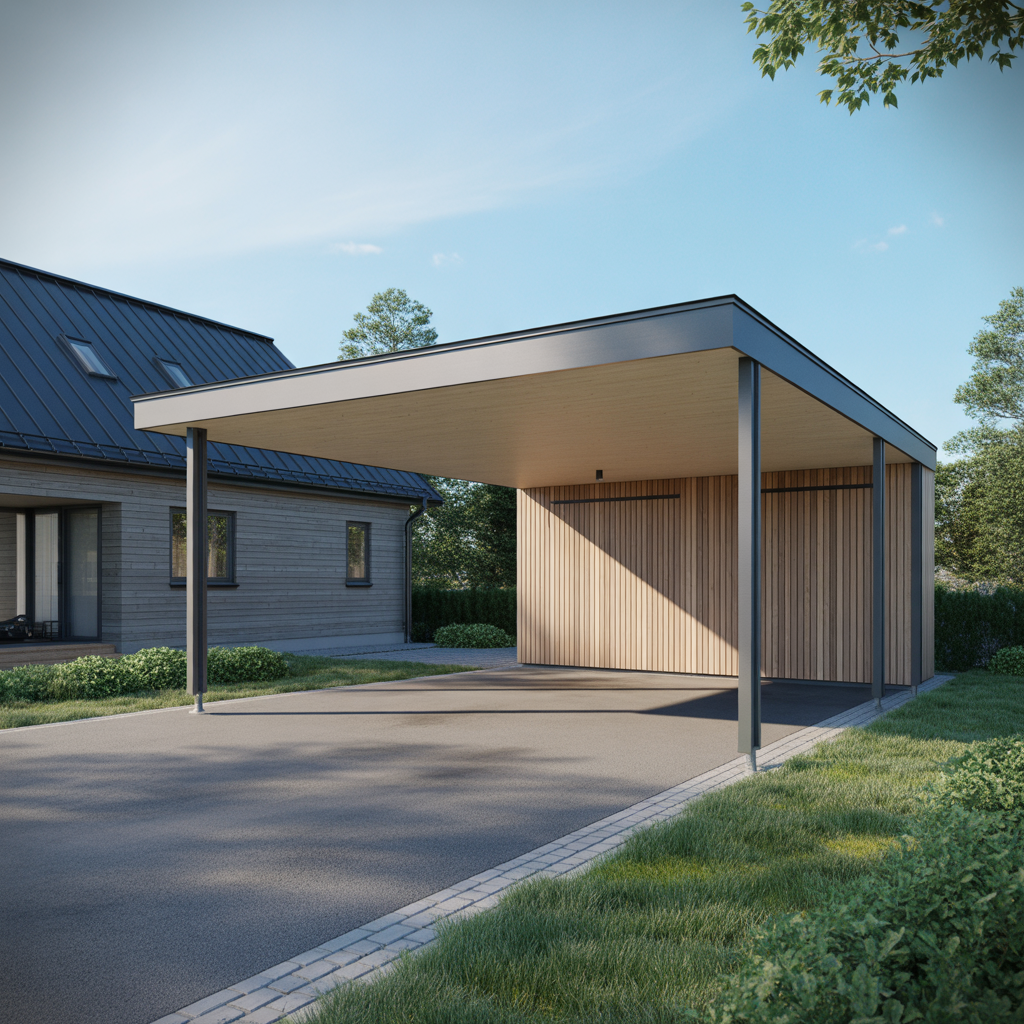 1.Sa bygger du en snygg och underhallsfri carport