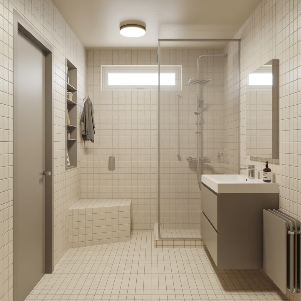 10.Badrumsrenovering pa sma ytor maximera utrymmet