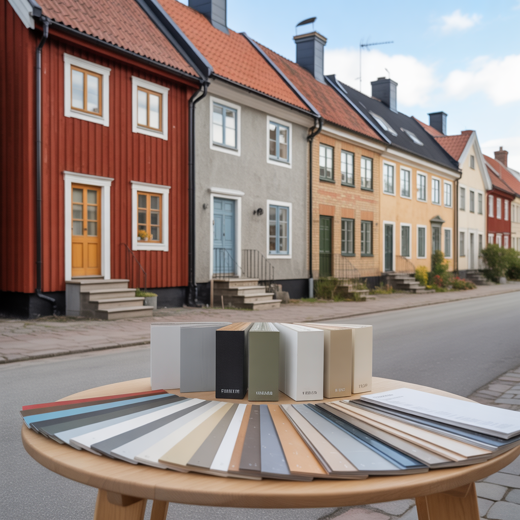 5.Guide till att valja ratt farg och material for fasaden