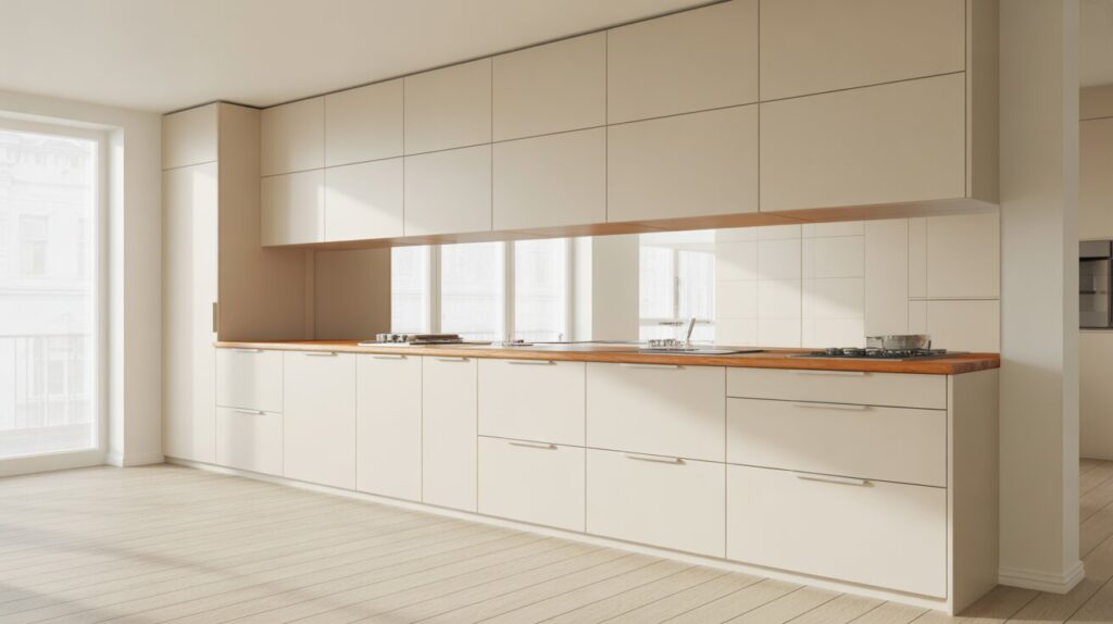 Öppna upp vägg för fönster samt mellan kök & vardagsrum