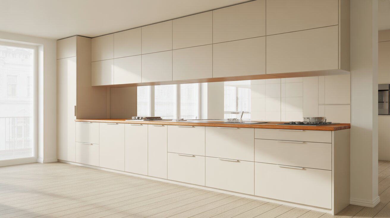 Öppna upp vägg för fönster samt mellan kök & vardagsrum